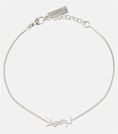 ysl armband silver